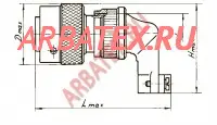 СНЦ23-19/24Р-8-а-В вилка фото