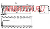 КР1816ВЕ51 микросхема